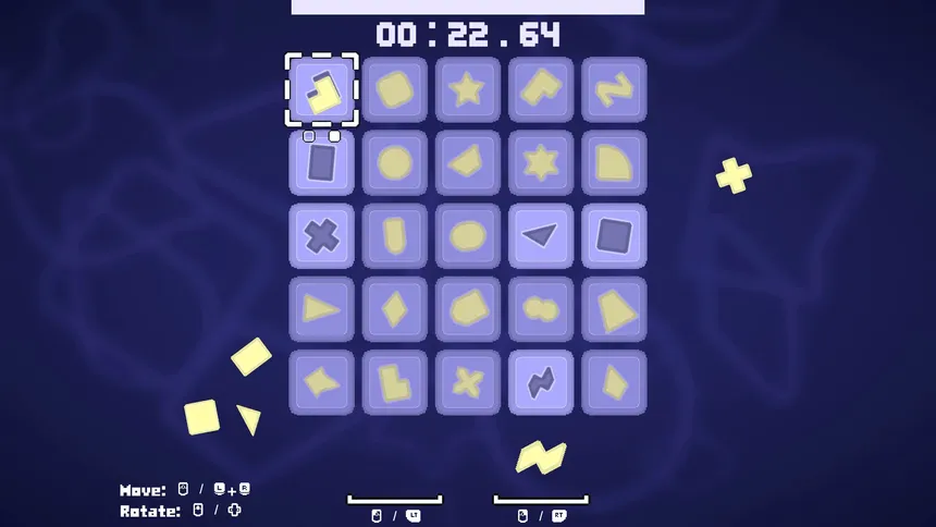 Скриншот 1 к игре Piecewise! by ./badgames.zip (a daily puzzle game!)