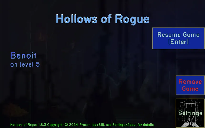 Скриншот 1 к игре Hollows Of Rogue