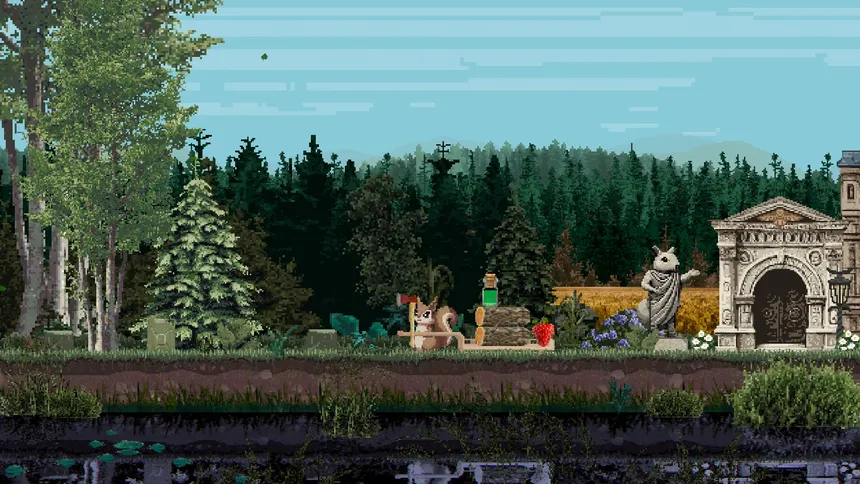Скриншот 1 к игре Little Squirrel Cabin
