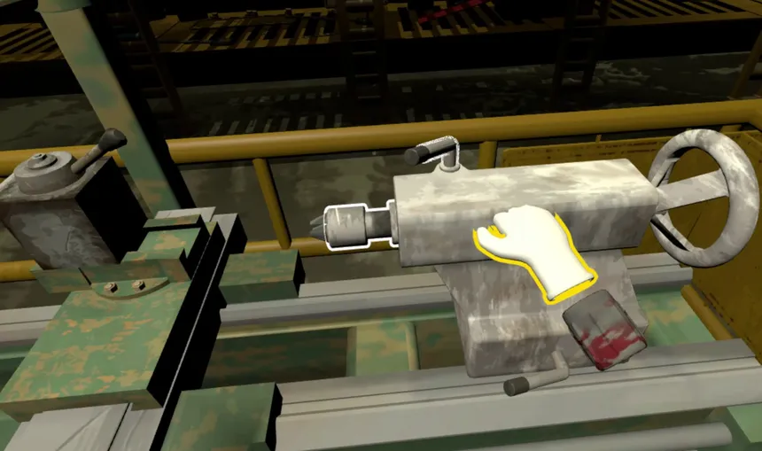 Скриншот 2 к игре Lathe Safety Simulator