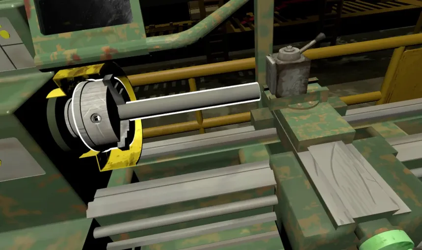 Скриншот 4 к игре Lathe Safety Simulator