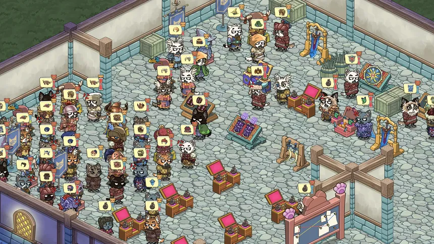 Скриншот 1 к игре MeowCraft