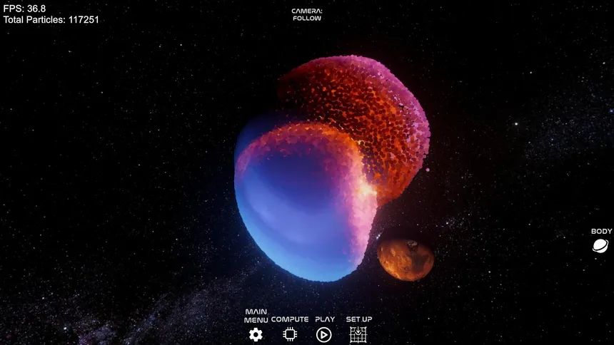 Скриншот 3 к игре Space Crash Simulator