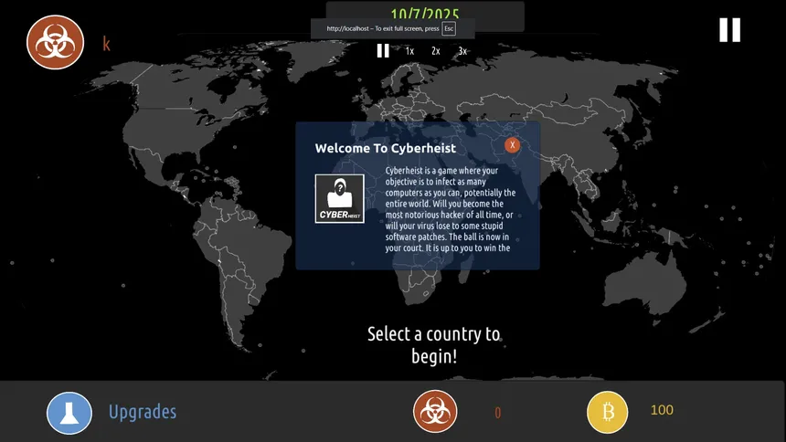 Скриншот 2 к игре Cyberheist