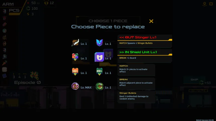Скриншот 6 к игре Match Morphosis: Match-3 Roguelike