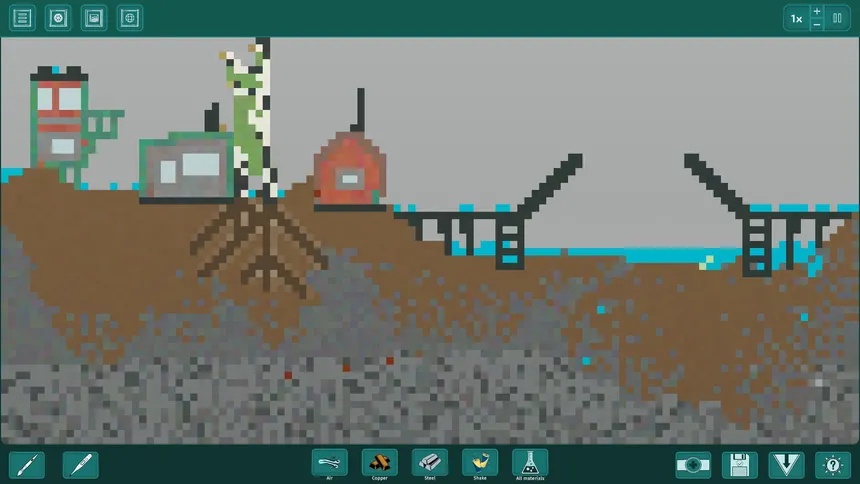 Скриншот 1 к игре Reactonix Sandbox