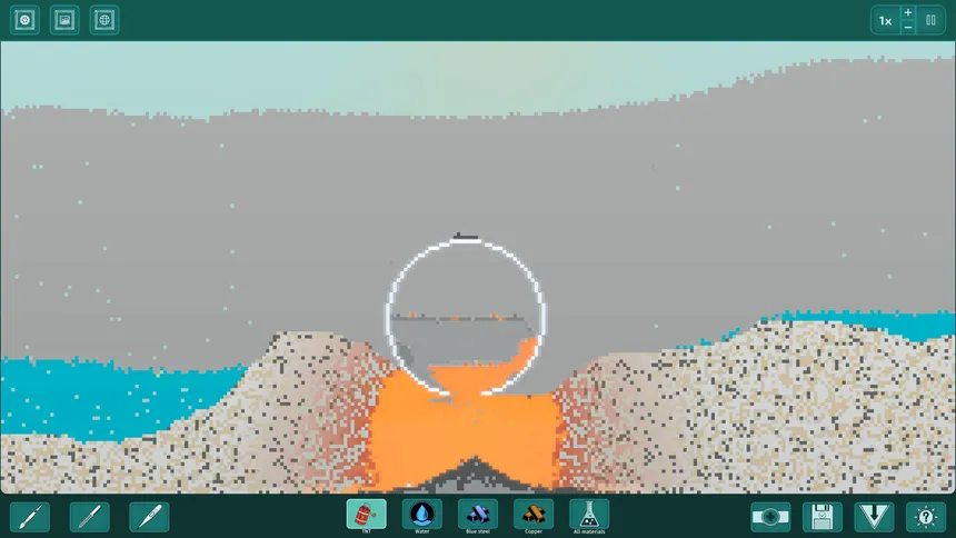 Скриншот 2 к игре Reactonix Sandbox