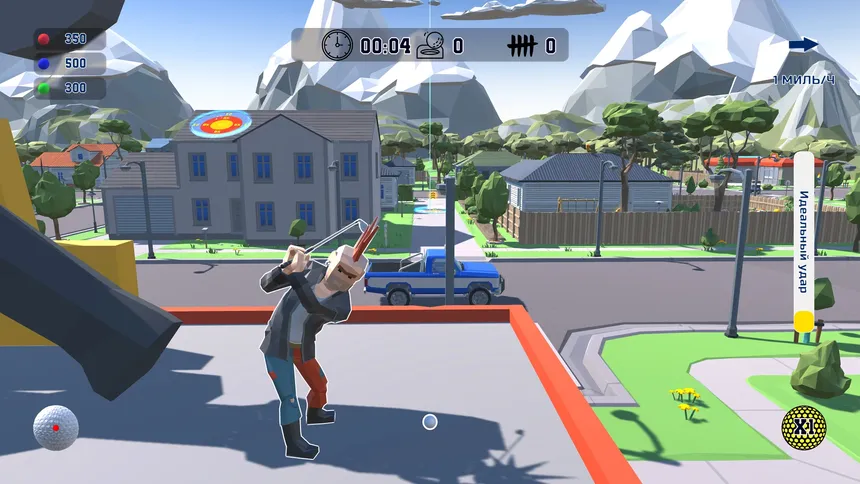Скриншот 1 к игре Urban Golf: Hot Dog Edition