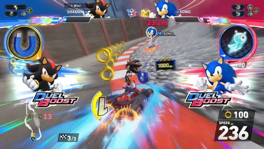 Второй год поддержки Sonic Racing: CrossWorlds принесет режим дуэлей и множество коллабораций