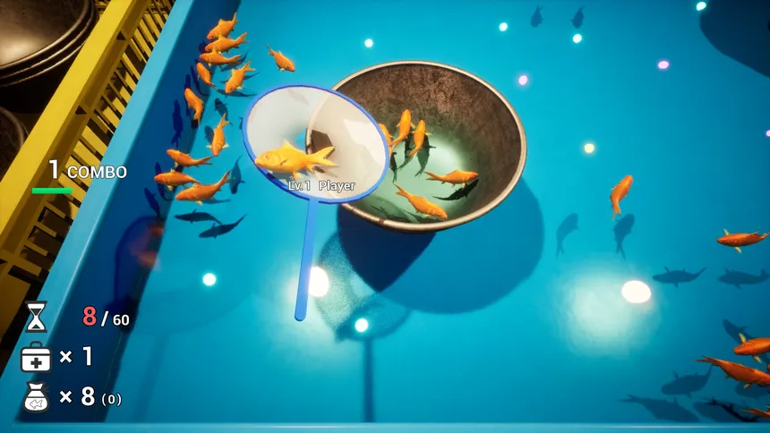 Скриншот 1 к игре Battle of Goldfish Scooping