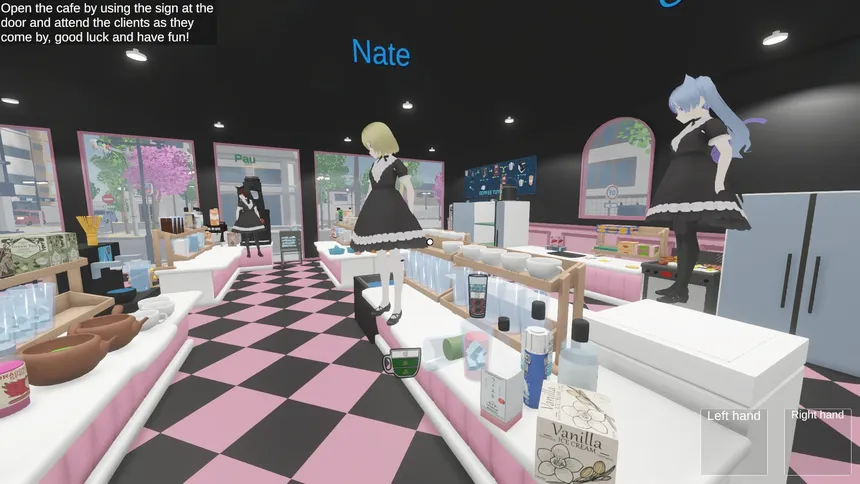 Скриншот 1 к игре Maid Cafe Coop