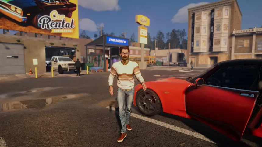 Скриншот 4 к игре Car Rental Simulator: Prologue - Early Days