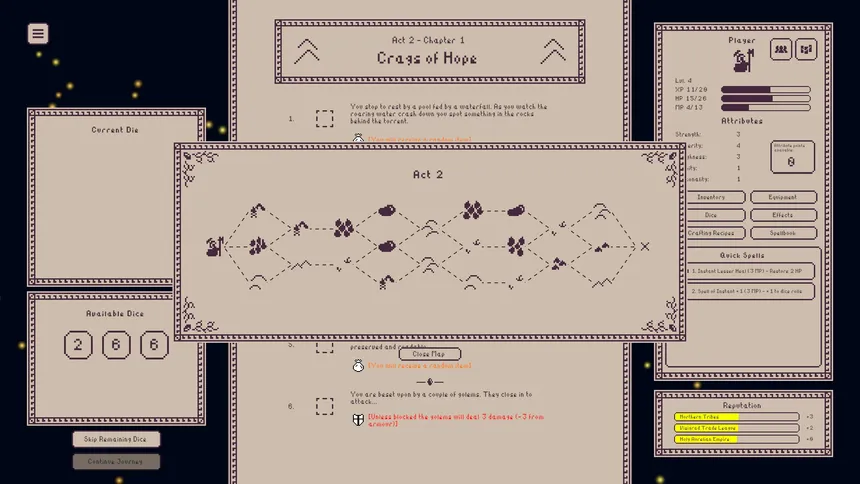 Скриншот 3 к игре Dice Odyssey