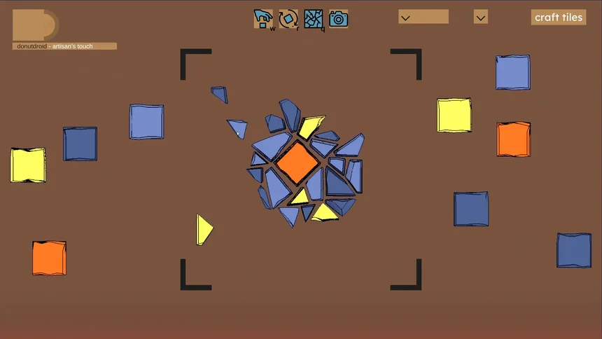 Скриншот 1 к игре A Game About Making Mosaics