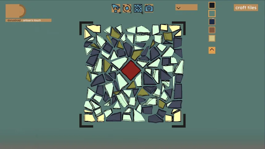 Скриншот 3 к игре A Game About Making Mosaics