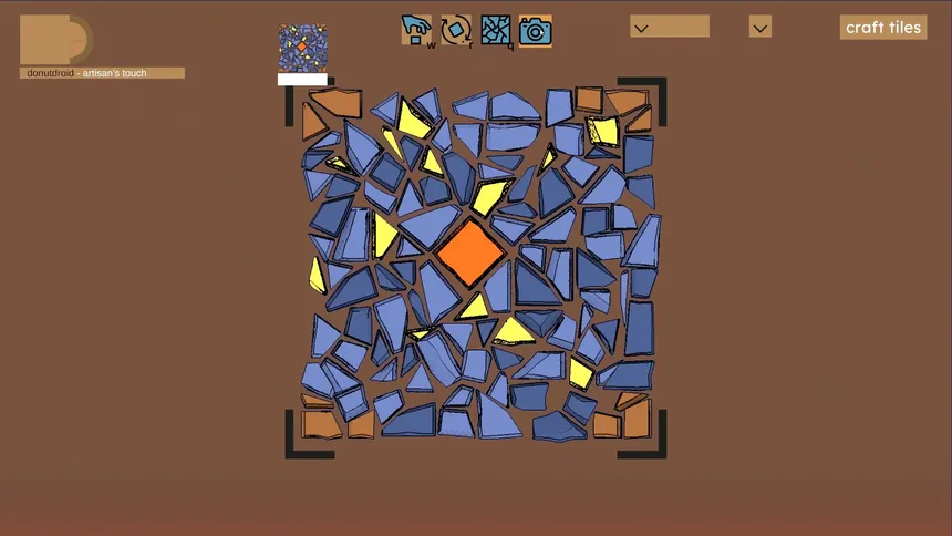 Скриншот 4 к игре A Game About Making Mosaics