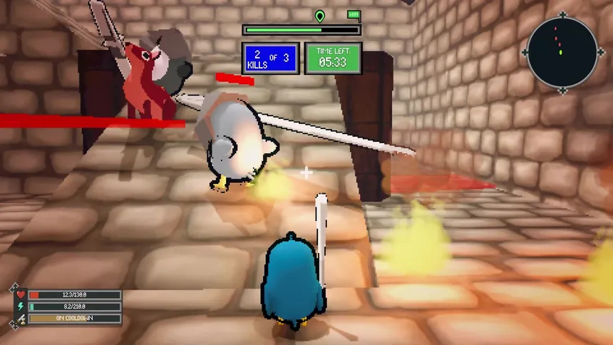 Скриншот 6 к игре Penguin Gladiators