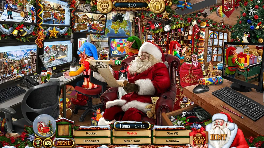 Скриншот 1 к игре Christmas Wonderland 11: Collector's Edition