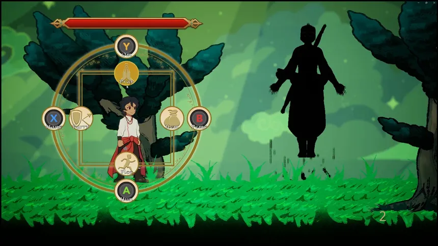 Скриншот 1 к игре Jigten: Mandala of Shadows