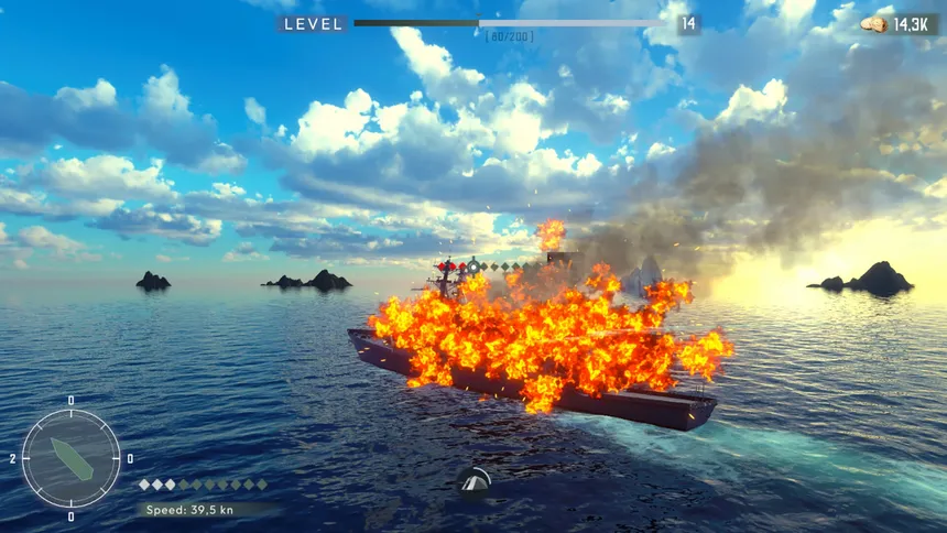 Скриншот 1 к игре SEA WAR NAVAL SUPREMACY