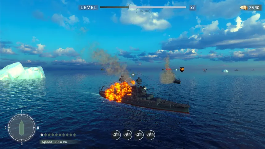 Скриншот 4 к игре SEA WAR NAVAL SUPREMACY