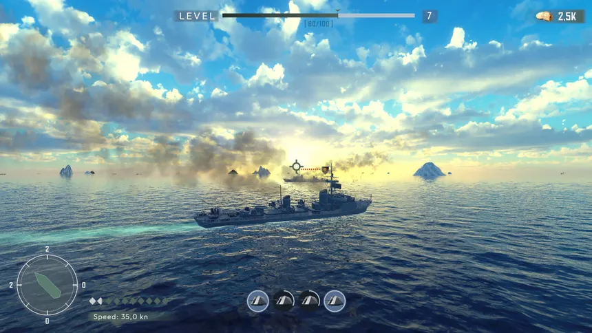 Скриншот 7 к игре SEA WAR NAVAL SUPREMACY