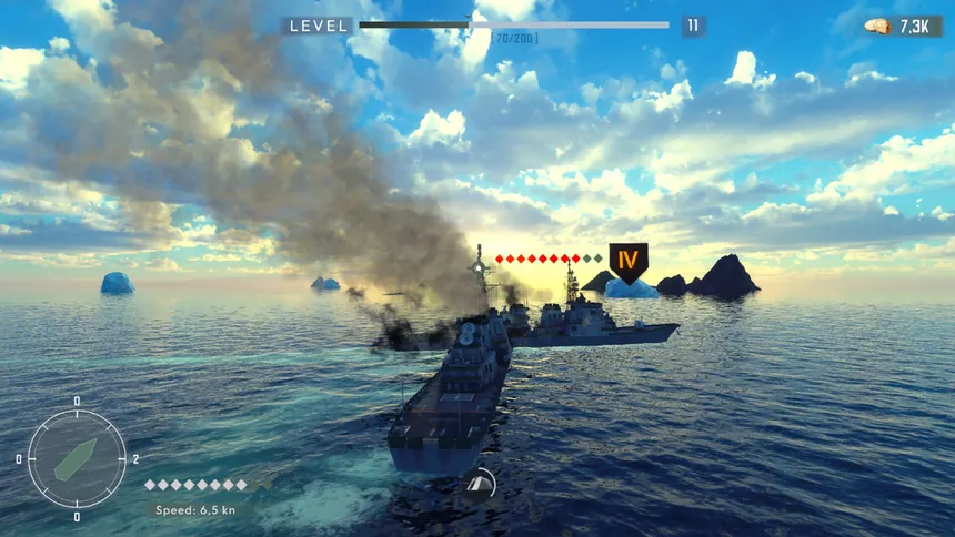 Скриншот 8 к игре SEA WAR NAVAL SUPREMACY