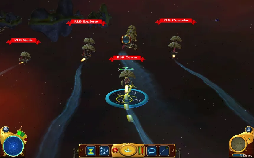 Скриншот 1 к игре Disney's Treasure Planet: Battle of Procyon