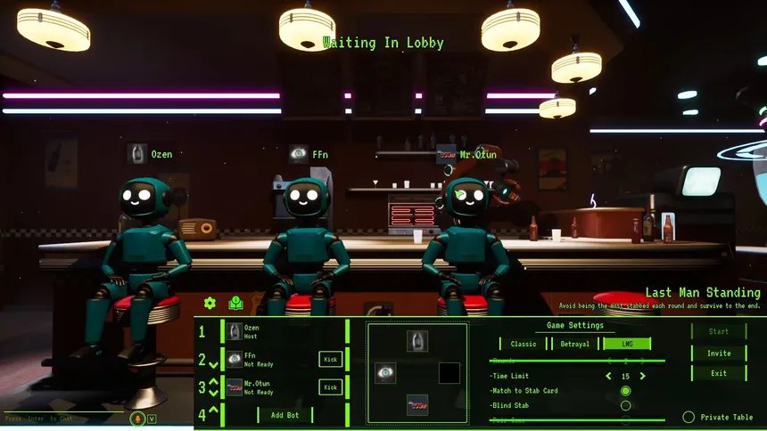 Скриншот 1 к игре Stab Club