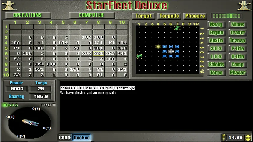 Скриншот 4 к игре Star Fleet Deluxe
