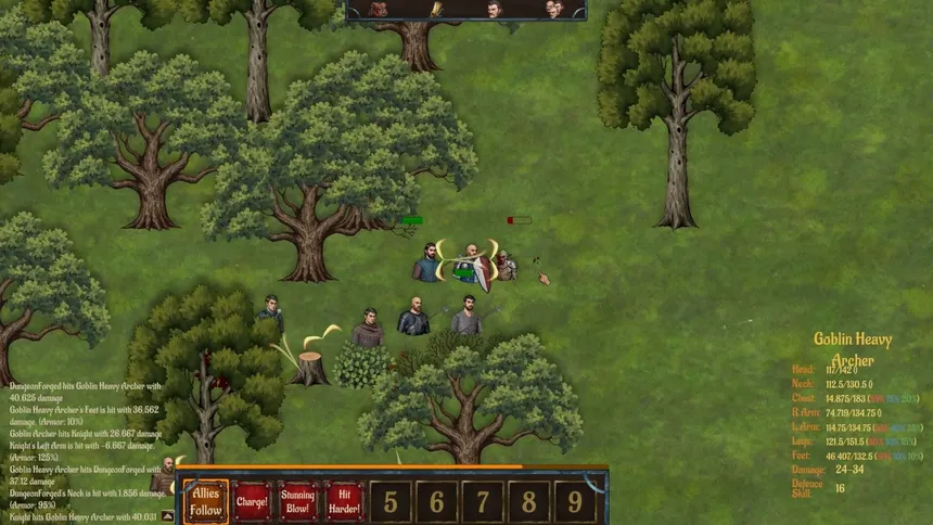 Скриншот 7 к игре Dungeons and Warbands