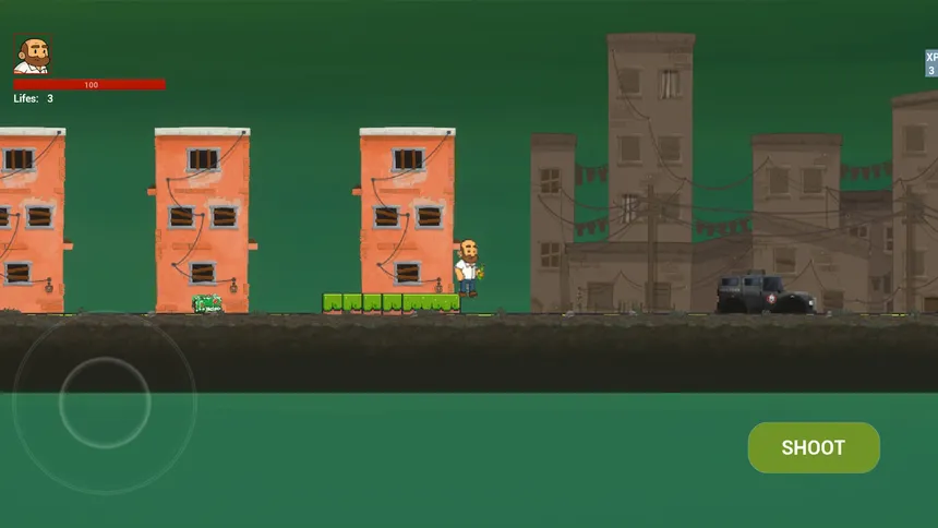 Скриншот 1 к игре Drunken Guy Adventure