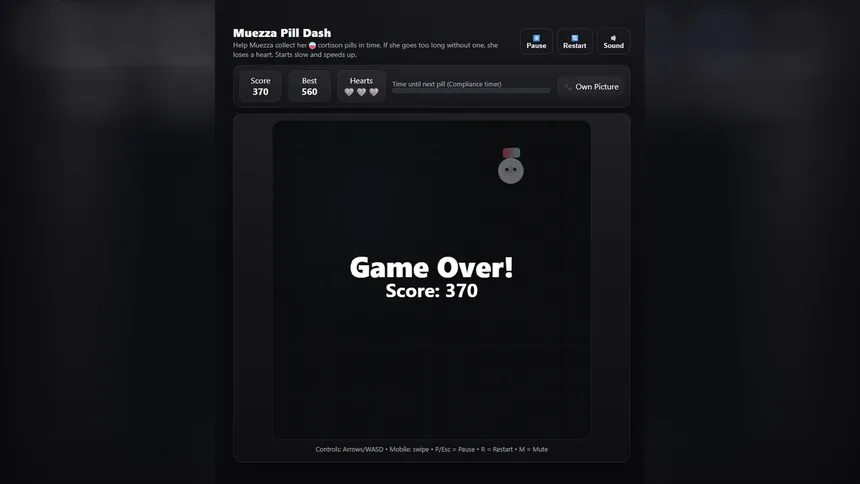 Скриншот 5 к игре Muezza Pill Dash