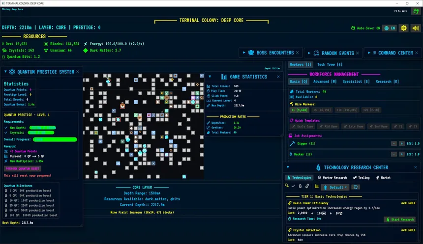 Скриншот 1 к игре Terminal Colony Deep Core