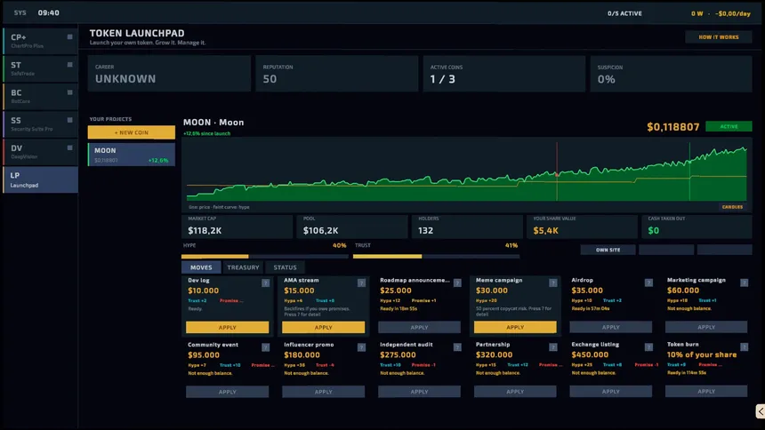 Скриншот 3 к игре Crypto Trading Simulator