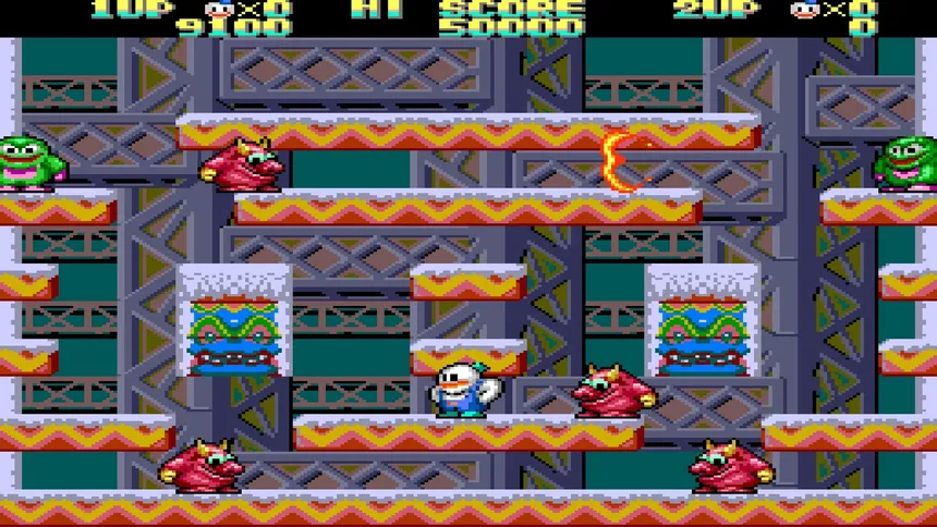 Скриншот 6 к игре Snow Bros Classic Collection