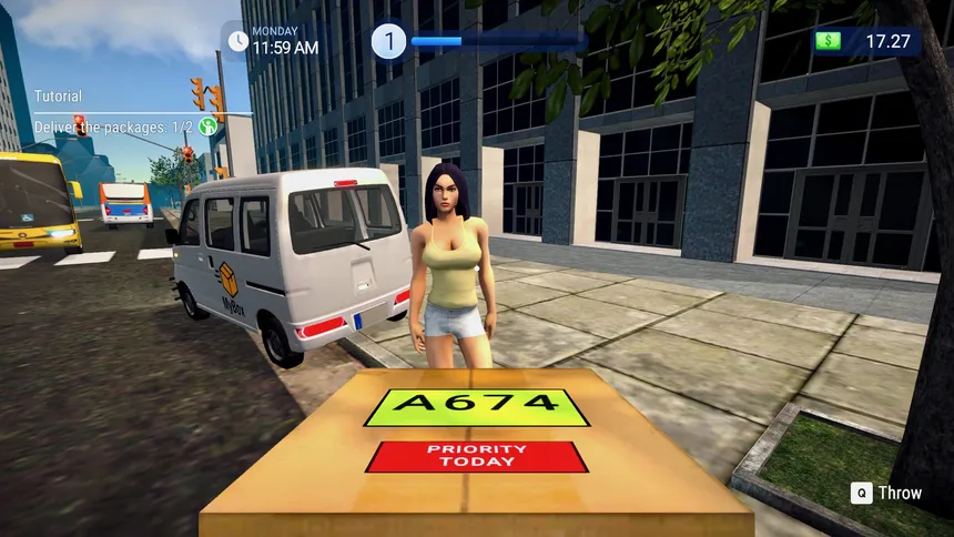 Скриншот 1 к игре Parcel Delivery Simulator