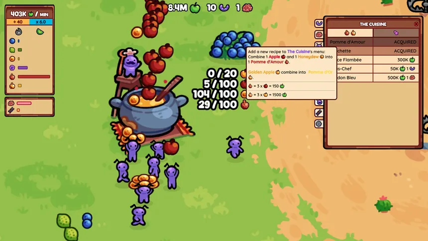 Скриншот 2 к игре FEED THE QUEEN