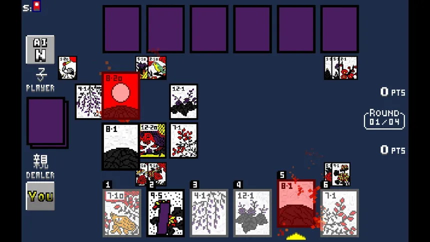 Скриншот 2 к игре Battle Hanafuda