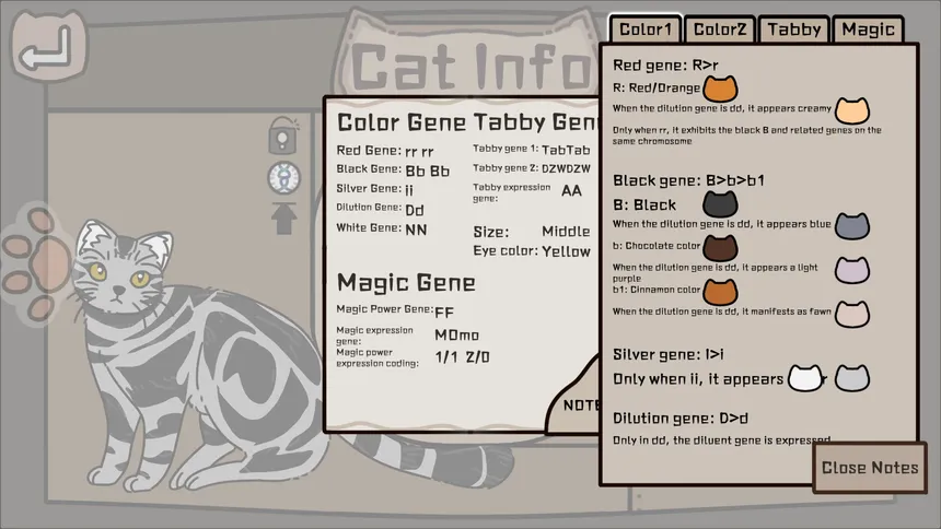 Скриншот 2 к игре 猫咪使魔培养中心-Cat Familiar Center