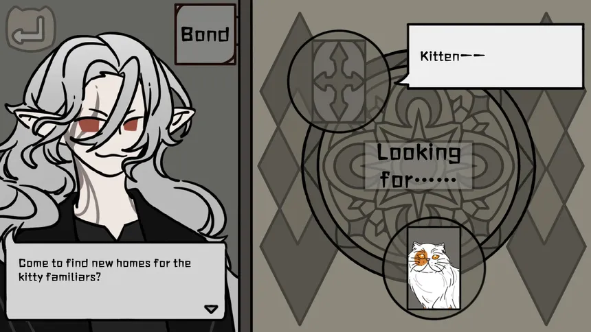 Скриншот 8 к игре 猫咪使魔培养中心-Cat Familiar Center