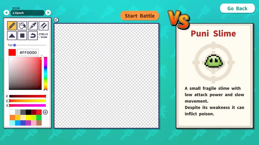 Скриншот 1 к игре AI Pixel Battle