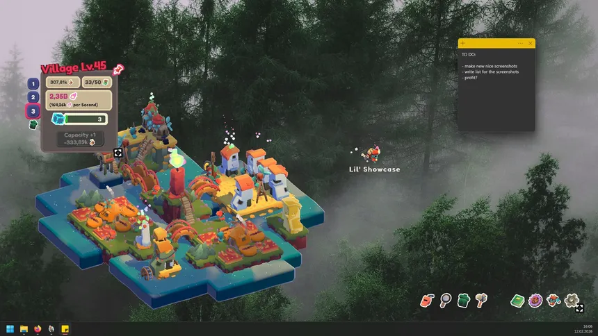 Скриншот 1 к игре Emberlands: Desktop Village