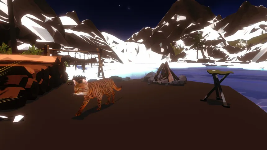 Скриншот 6 к игре Campfire with Cat