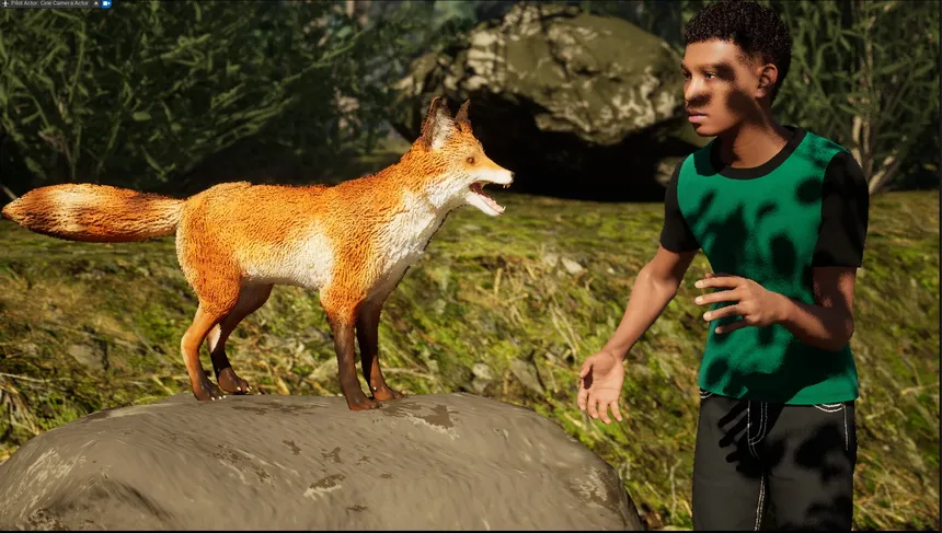Скриншот 1 к игре The Fox, The Forest & The Darkness