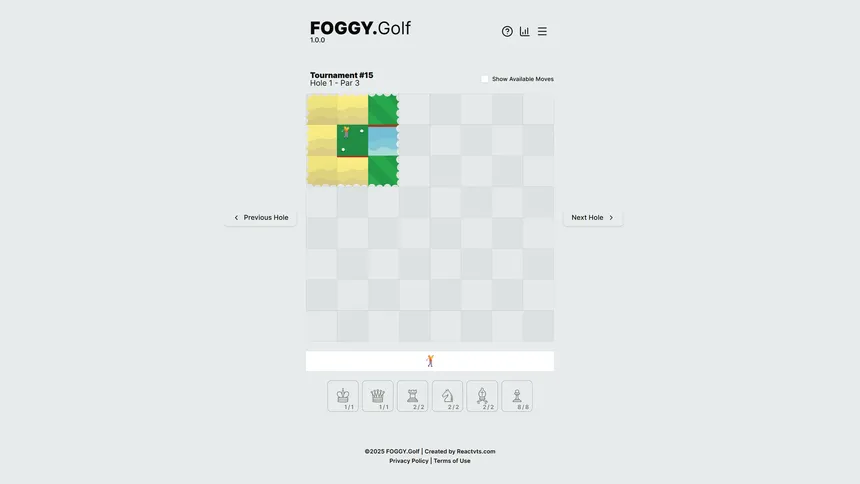 Скриншот 1 к игре FOGGY Golf