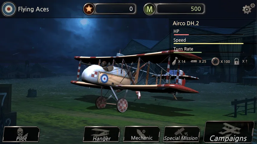 Скриншот 1 к игре Flying Aces: Legend of the Red Baron