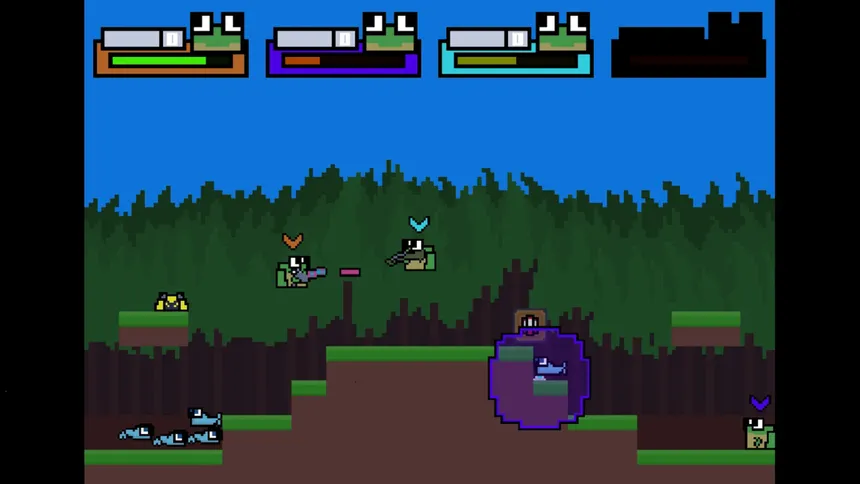 Скриншот 1 к игре Frog Fury