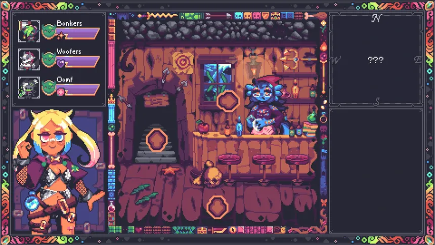 Скриншот 3 к игре Rizz Dungeon: Skeleton Key to My Heart