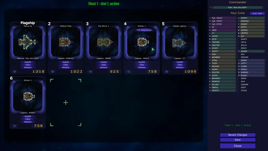 Скриншот 5 к игре Commanders of the Void